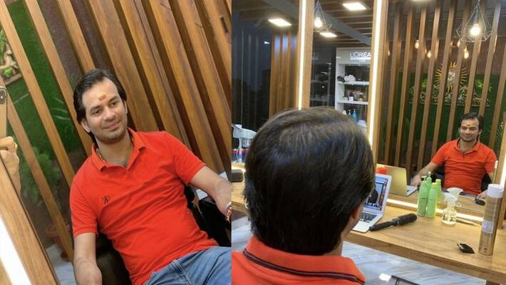Bihar tej pratap yadav appeared with a new look,attacks on opponents Bihar tej pratap yadav appeared with a new look,attacks on opponents