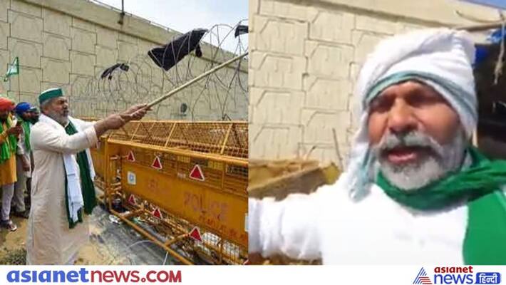 Farmers will set up tents in front in government office says rakesh tikait Farmers will set up tents in front in government office says rakesh tikait