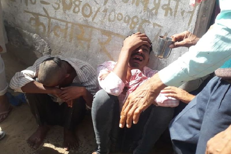 Rajsthan a student beaten to death by teacher, funeral in churu, family demand action