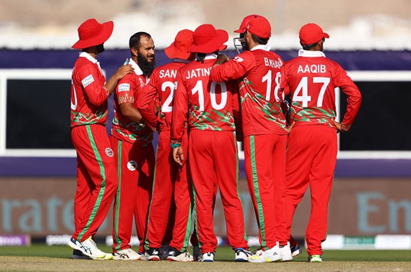 T20 World Cup - Indian and Pakistani cricketers playing together Oman ALB