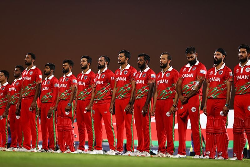 T20 World Cup - Indian and Pakistani cricketers playing together Oman ALB