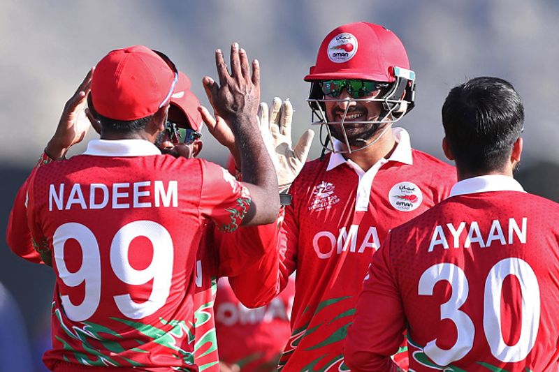 T20 World Cup - Indian and Pakistani cricketers playing together Oman ALB