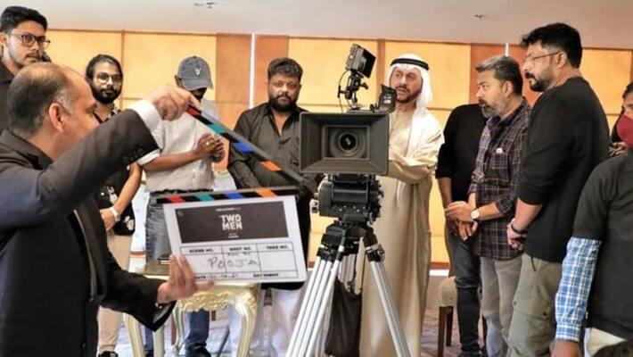 two men malayalam movie started shooting in dubai two men malayalam movie started shooting in dubai