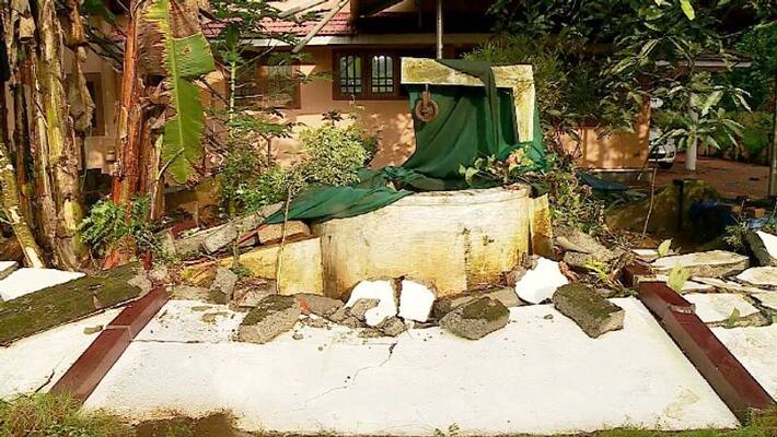 Thodupuzha floods; Locals say illegal rock blasting is dangerous Thodupuzha floods; Locals say illegal rock blasting is dangerous