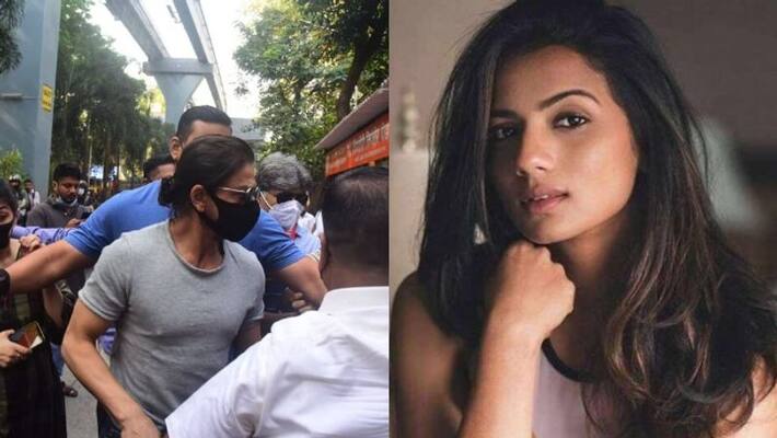 actress Sruthi Hariharan disturbed seeing Shah Rukh Khan being hounded meeting Aryan Khan actress Sruthi Hariharan disturbed seeing Shah Rukh Khan being hounded meeting Aryan Khan