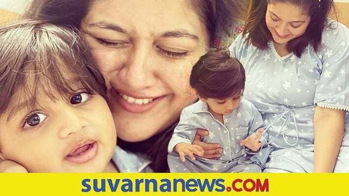 Kannada actress Meghana Raj special birthday wishes to son Rayaan Raj Sarja vcs Kannada actress Meghana Raj special birthday wishes to son Rayaan Raj Sarja vcs