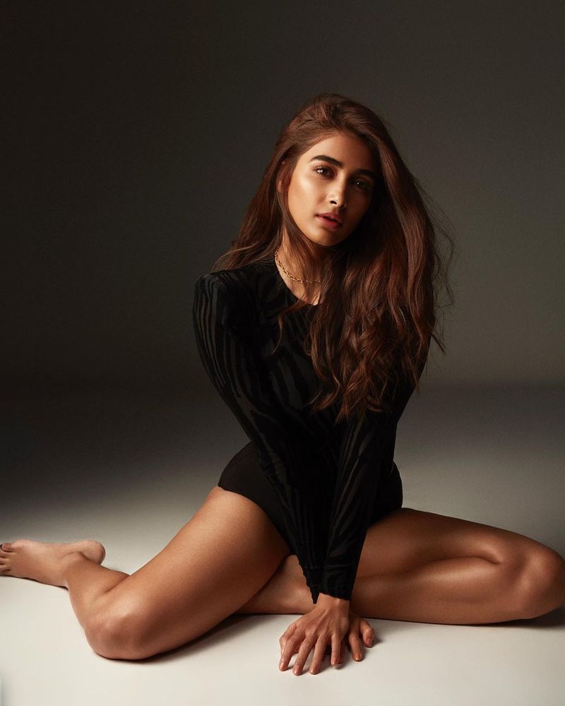 hotness over loaded pooja hegde mind blowing poses in bikini