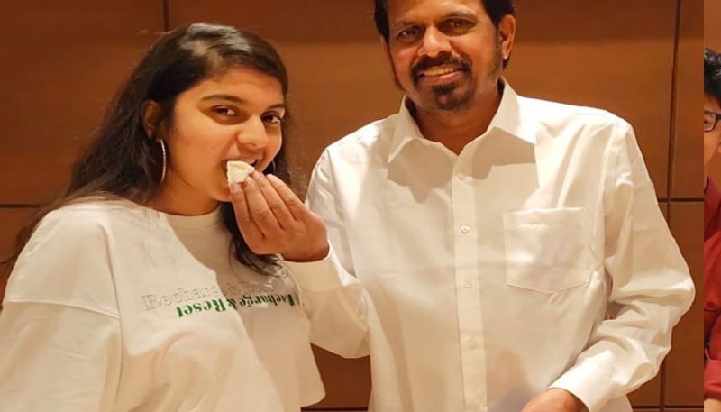 MLA Roja Celebrated Her husband birthday