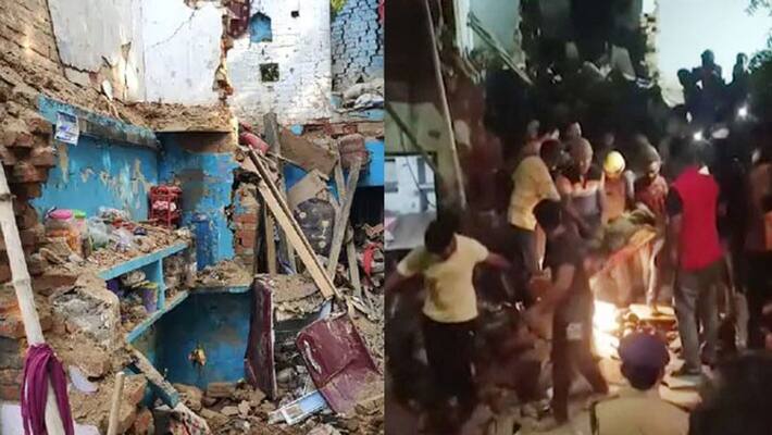 UP Jaunpur all members of family buried under rubble and died when three storey house collapsed sleeping in house UP Jaunpur all members of family buried under rubble and died when three storey house collapsed sleeping in house
