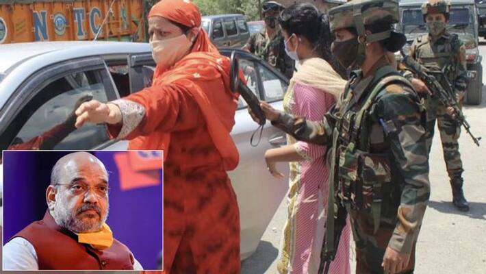 Terrorism in kashmir: Home Minister Amit Shah on 3 days visit in valley Terrorism in kashmir: Home Minister Amit Shah on 3 days visit in valley