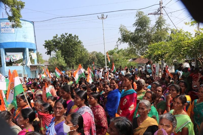 Huzurabad Bypoll: congress candidate balmoor venkat election campaign