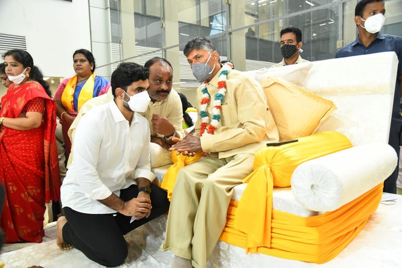 Handicapped People Supports Chandrababu Deeksha