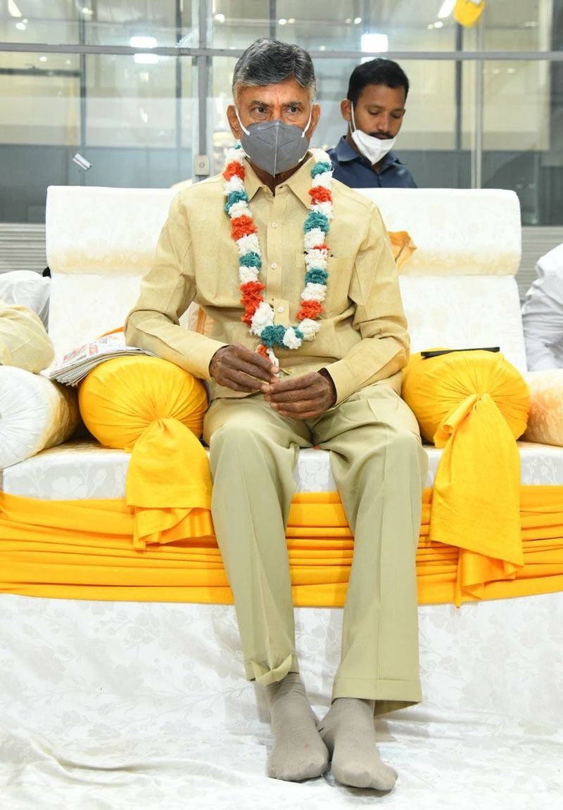 Handicapped People Supports Chandrababu Deeksha