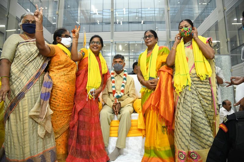 Handicapped People Supports Chandrababu Deeksha
