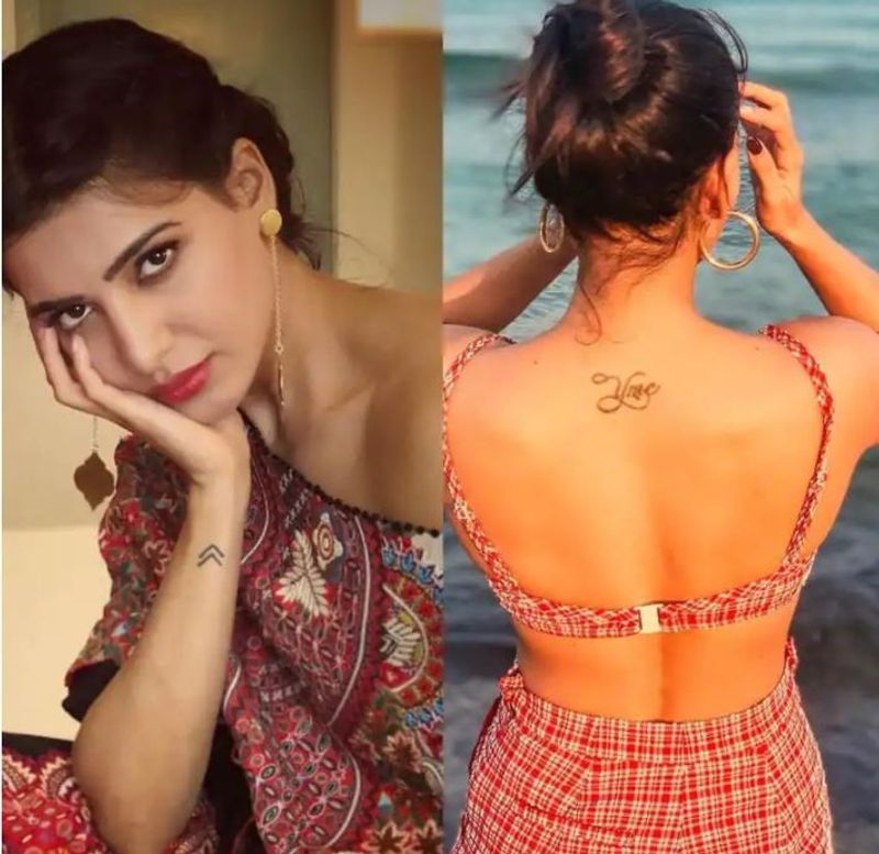 After Divorce actress samantha hot tattoo secret decoding our body photo goes viral