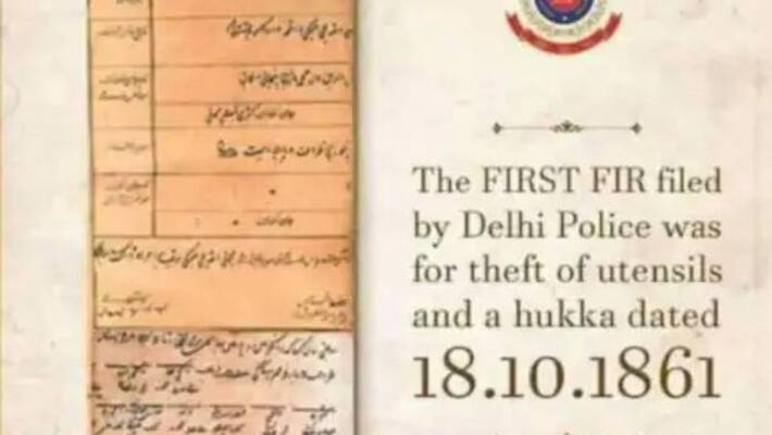 first FIR in Delhi first FIR in Delhi