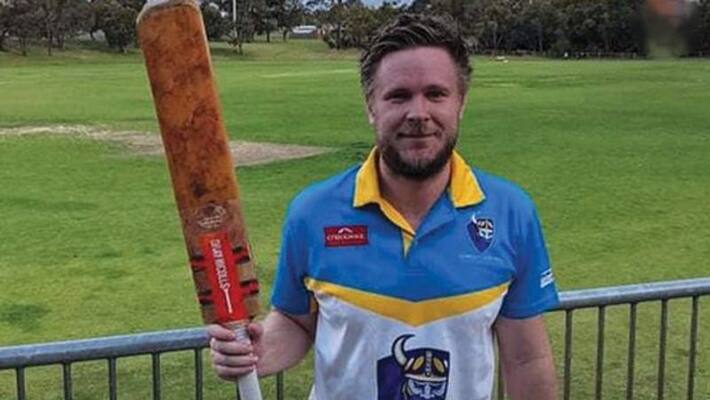 Austalia batter Sam Harrison Hits 8 Sixers in Single over and gets 50 runs in club match Austalia batter Sam Harrison Hits 8 Sixers in Single over and gets 50 runs in club match