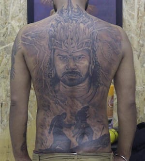 Prabhas birthday special From Baahubali tattoo to Baahubali Ganesh Idol 9  ways fans celebrated his birthday