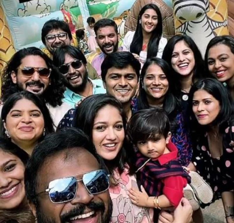 Kannada Meghana Raj celebrates son Raayan Raj Sarja in Kingdom theme vcs
