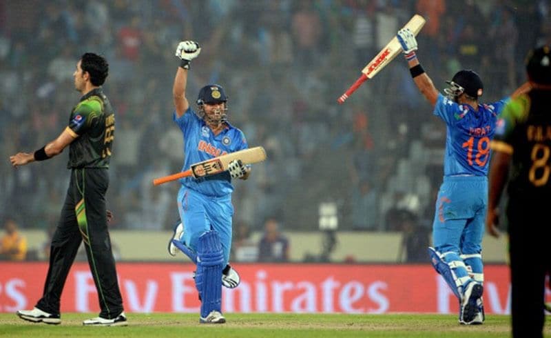 take a look on history of India vs Pakistan match in icc t20 world cup spb