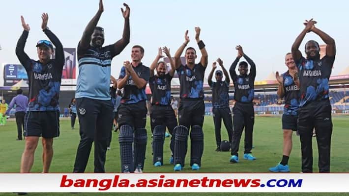 T20 World Cup 2021 - Namibia beats Ireland by 8 wickets to qualify for super 12 ALB T20 World Cup 2021 - Namibia beats Ireland by 8 wickets to qualify for super 12 ALB