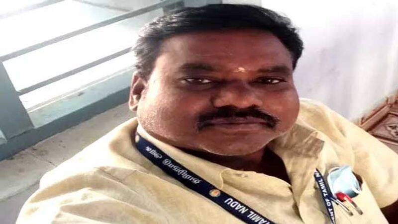 heart attack Election officer dead in kanchipuram