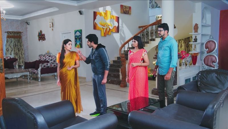 Karthik warns Monitha to stay away from his family In todays karthika deepam serial episode