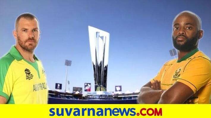 ICC T20 World Cup Australia won the toss elected Bowl First Against South Africa in Abu Dhabi kvn ICC T20 World Cup Australia won the toss elected Bowl First Against South Africa in Abu Dhabi kvn