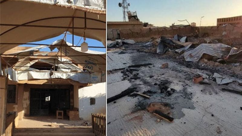Syria War, viral pictures of US drone attack on Al Qaeda hideout