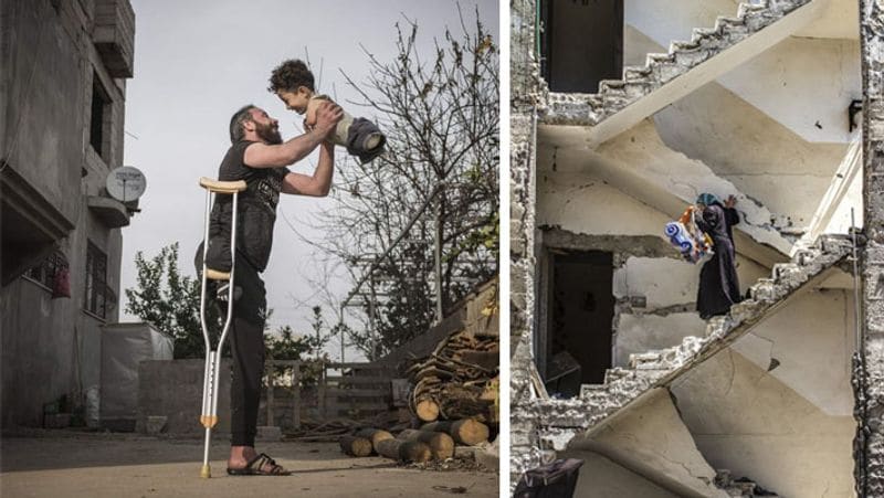 Syria War, viral pictures of US drone attack on Al Qaeda hideout