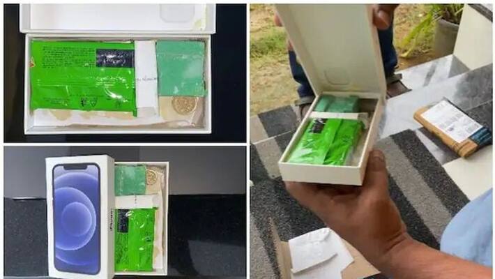 Kerala man orders iPhone 12 receives soap and Rs 5 coin instead Kerala man orders iPhone 12 receives soap and Rs 5 coin instead