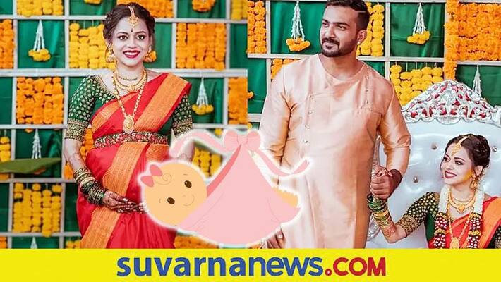 Kannada Amrutha Ramamoorthy Raghu blessed with a baby girl vcs Kannada Amrutha Ramamoorthy Raghu blessed with a baby girl vcs