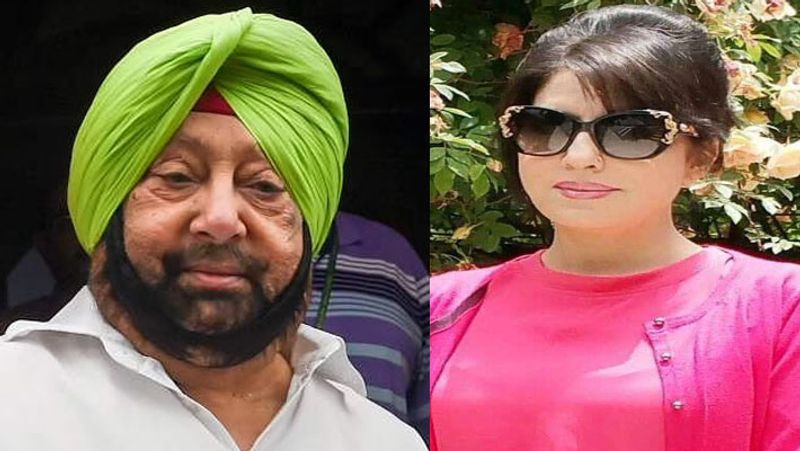 Punjab know who is Aroosa Alam Pakistani friend of Captain Amarinder Singh
