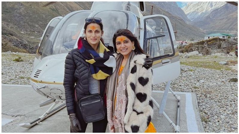 After parting ways from Naga Chaitanya, Samantha Ruth Prabhu visits The Beatles Aashram, Badrinath temple-SYT