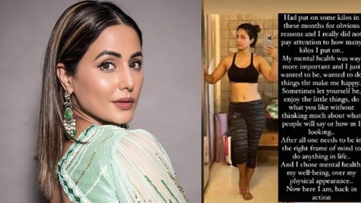 I Chose Mental Health Over My Physical Appearance says Hina Khan I Chose Mental Health Over My Physical Appearance says Hina Khan