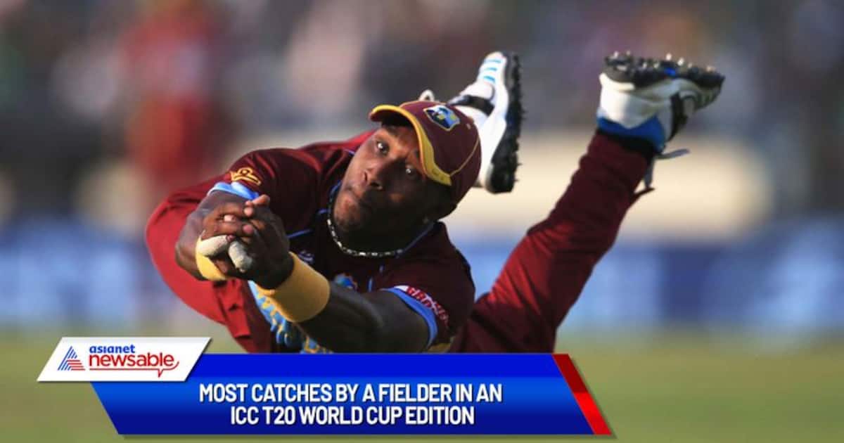 Most catches by a fielder in an ICC T20 World Cup edition