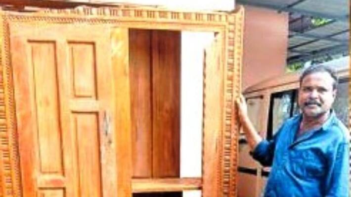 After 16 hours and 67 miles, the cupboard finally reached home After 16 hours and 67 miles, the cupboard finally reached home