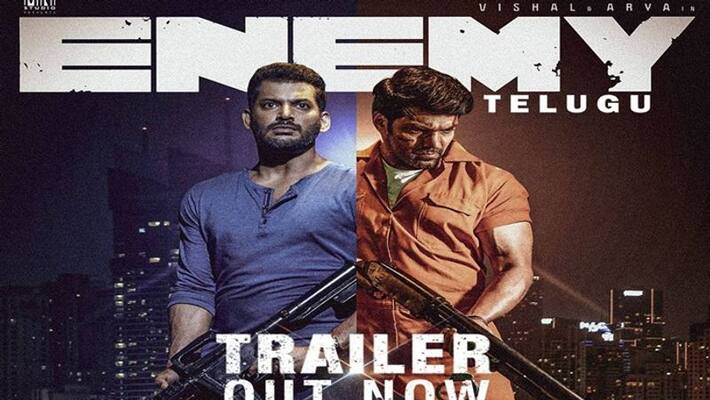 Vishal Arya Enemy movie trailer out Vishal Arya Enemy movie trailer out
