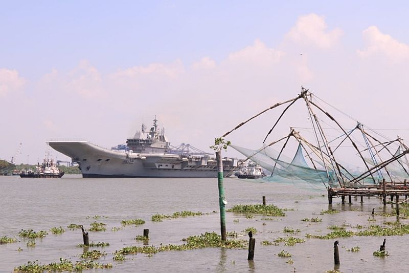 Aircraft carrier Vikrant sets out for second round of sea trials