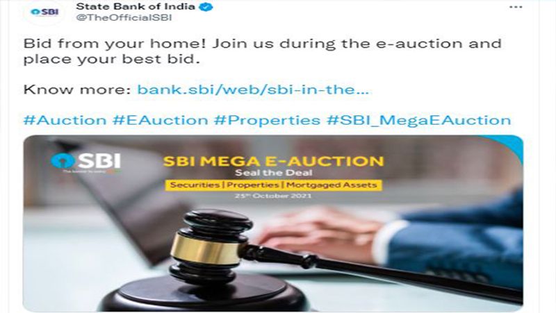 Big offer from SBI, bid for prime property sitting at home, Auctioning shop, house flat at low price