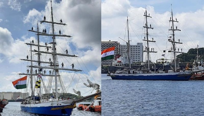 IAC Vikrant heads out for second sea trails form kochi kerala bsm