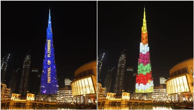 Keralites created graphics visual show in Burj Khalifa