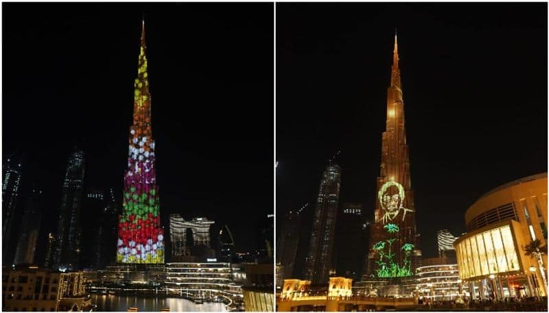 Keralites created graphics visual show in Burj Khalifa