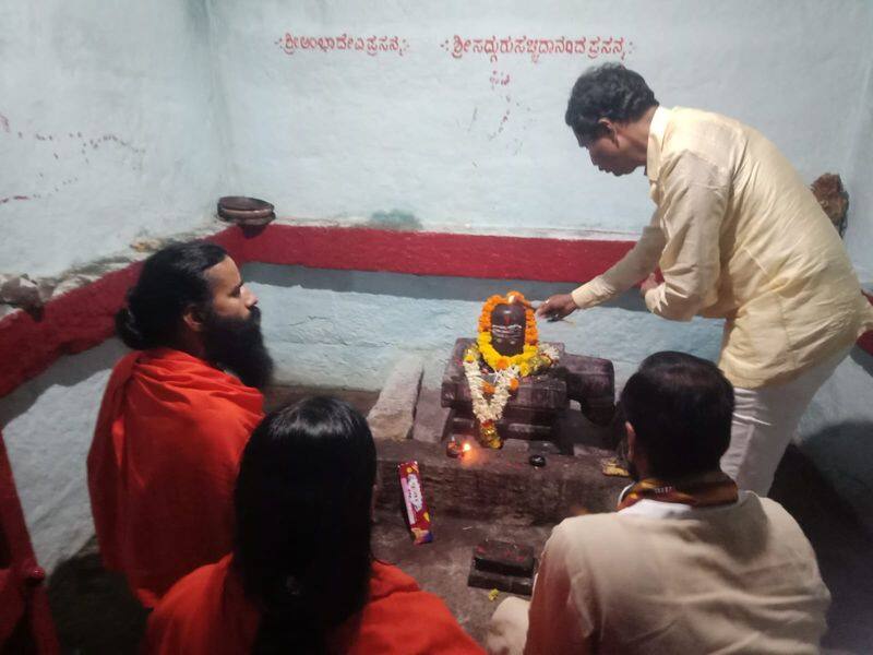Baba Ramdev Visit Sachchidanand Matha at Kanakagiri in Koppal grg