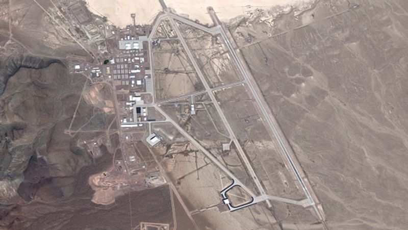 Area 51 world top secret Where research on aliens and testing of spy weapons