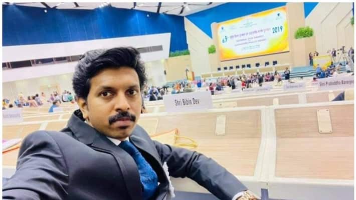 Bibin dev gets national Film award for sound mixing Bibin dev gets national Film award for sound mixing