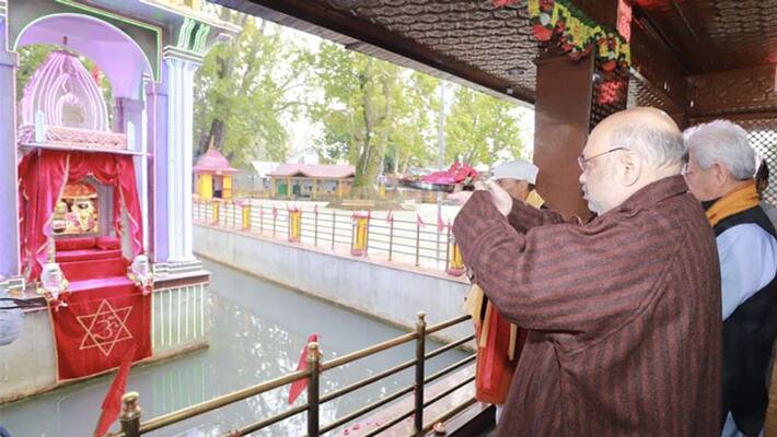 Union Home Minister Amit Shah visit to Jammu and Kashmir and Article 370 Union Home Minister Amit Shah visit to Jammu and Kashmir and Article 370