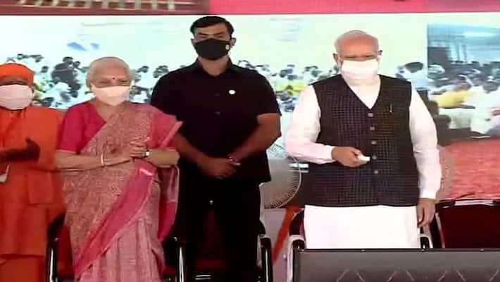 PM Modi inaugurates 9 Medical Colleges in Siddharth Nagar UP pod PM Modi inaugurates 9 Medical Colleges in Siddharth Nagar UP pod