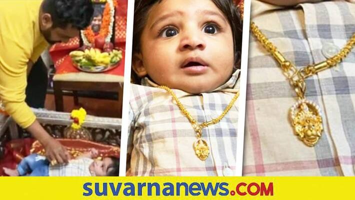 Kannada Dhruva sarja special birthday gift to Raayan Raj sarja vcs Kannada Dhruva sarja special birthday gift to Raayan Raj sarja vcs