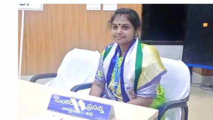 Sunkara Shiva Prasanna elected as Kakinada Mayor Sunkara Shiva Prasanna elected as Kakinada Mayor